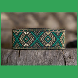 AGRASTAI - 4 cm pločio austos juostos antkaklis