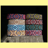 PERKŪNAS - 2,5 cm pločio austos juostos antkaklis