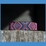 ŽVORŪNA - 2,5 cm pločio austos juostos antkaklis