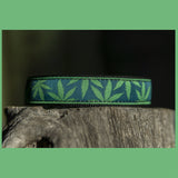 LAISVĖS PARTIJA - 2,5 cm pločio austos juostos antkaklis