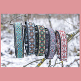 DASHURI - 4 cm pločio austos juostos antkaklis