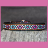 RUBIKAS - 2,5 cm pločio austos juostos antkaklis