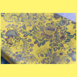 DANGUS - GELTONAS - medžiaginis 2.5 cm - 4 cm pločio antkaklis