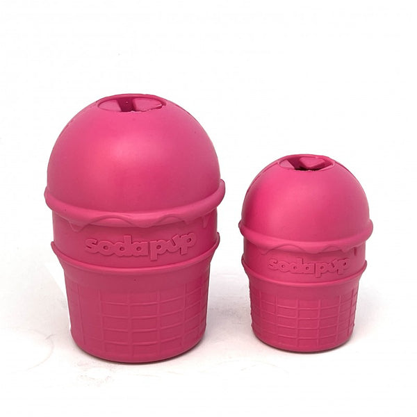 SodaPup Ice Cream Cone - rožinis