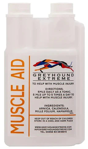 pre-order MUSCLE AID 500ml - Greyhound Extreme papildas