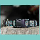 LAUMĖ - 2,5 cm pločio austos juostos antkaklis