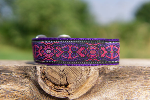 MISTIKA - 4 cm pločio austos juostos antkaklis