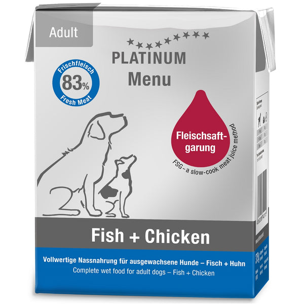 Platinum paštetas su žuvim ir vištiena